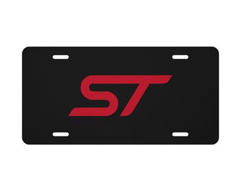 ST Aluminum Vanity License Plate Focus Fiesta Edge Explorer