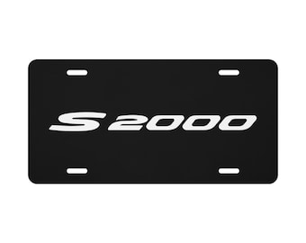 2000-2009 ホンダ S2000 アルミ製ナンバープレート | AP1 | AP2 | CR | VTEC