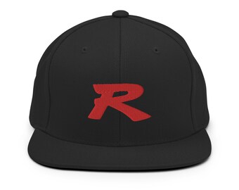Honda Classic Style R Big Logo Snapback Hat | DC2 Integra | EK9 Civic | Type R