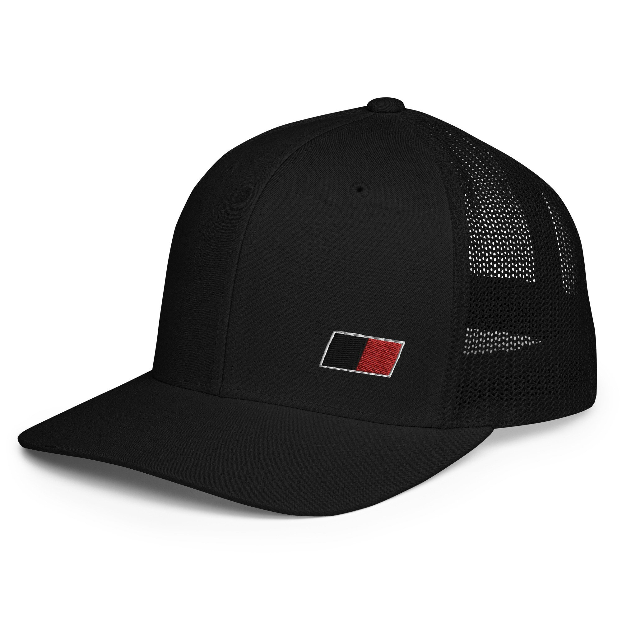 Retro Racing Fans Toyota TRD Puff Mesh Snapback Embroidered Trucker Hat Cap Blac Toyota TRD Retro Vintage Snapback Hat Embroidered Toyota  main image 2