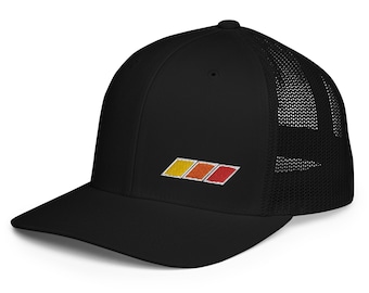 Toyota Heritage Retro Classic Tri Color Flexfit Mesh Trucker Hat