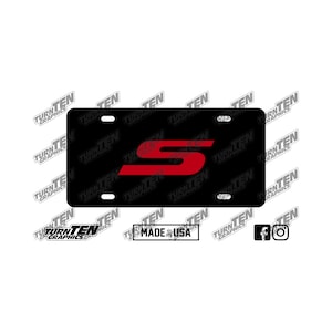 Acura Modern S Vanity License Plate | Integra | TLX | MDX | Performance | Made in the USA