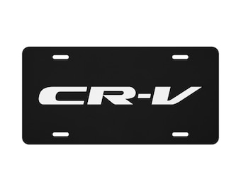 1995-2001 Honda CR-V Aluminum Vanity License Plate | RD1 | RD2 | RD3 | Lx | Ex | Se | Awd | B20 | Suv