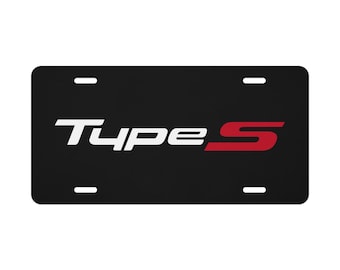 Placa de matrícula decorativa de aluminio Acura Type S / Integra / TLX / MDX / Performance