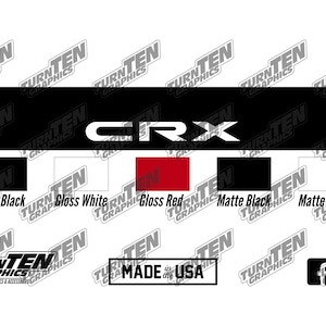 1988-1991 Sony Civic CRX Windschutzscheiben-Fassung | EF8 | Si| Sonnenstreifen | Sonnenblende | Hergestellt in den USA