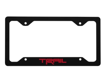 Toyota TRD Styled Trail Aluminum License Plate Frame
