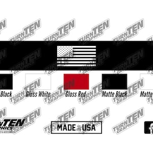 Windschutzscheibe Banner mit Amerikanische Flagge | Autos | LKW | Geländewagen | Sonnenstreifen | Sonnenblende | Hergestellt in den USA