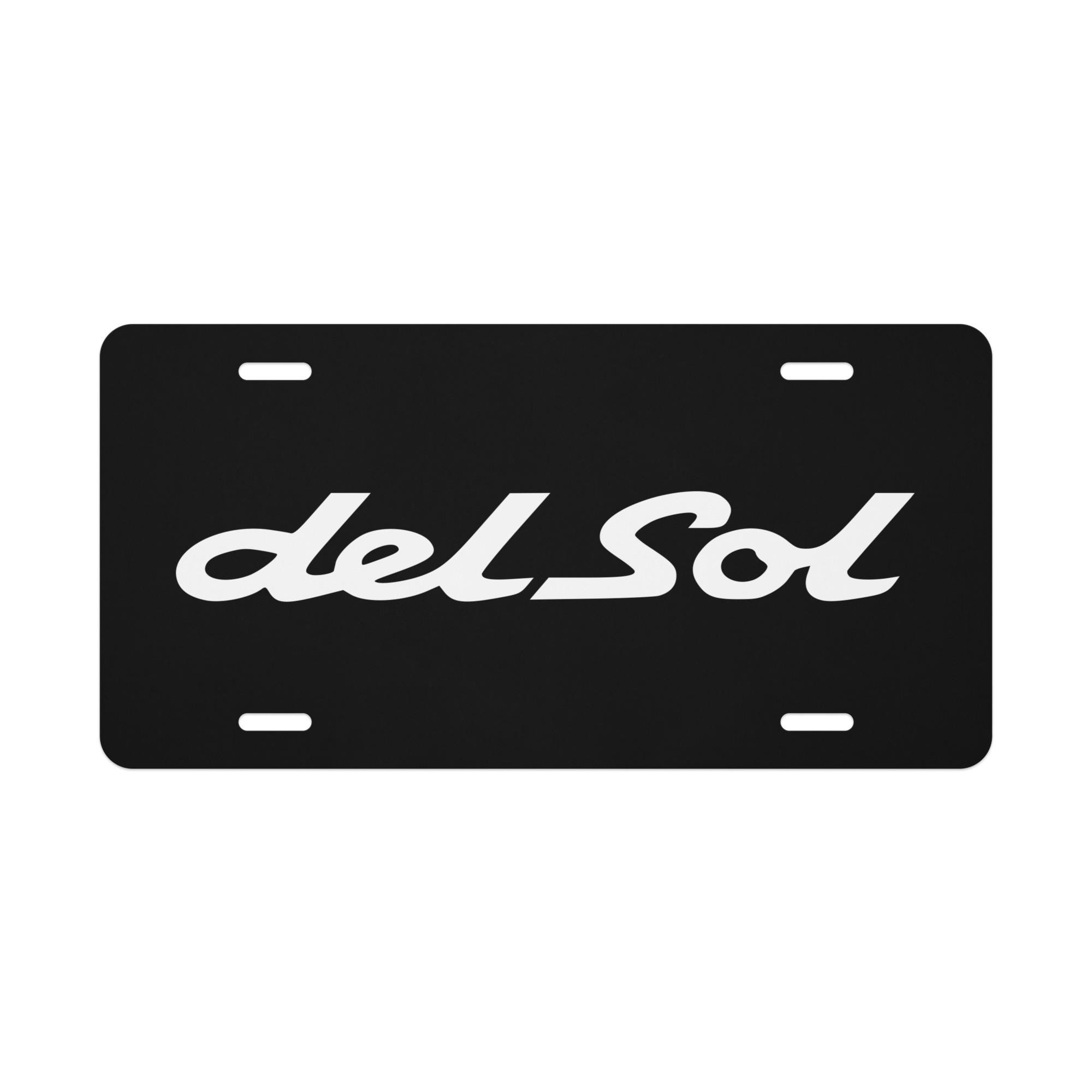 1993-1997 Honda Civic Del Sol Aluminum Vanity License Plate | EG2