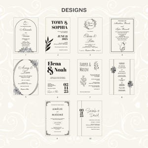Gold mirror acrylic wedding details card with venue, accommodation and itinerary information