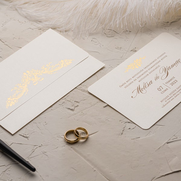 Elegant Ivory RSVP Cards, Pearly White Wedding Cards, Wedding Invites, Details Cards For Wedding, Elegant Wedding Invites