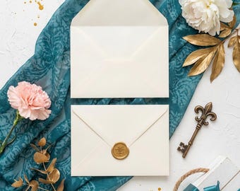 Wedding Invitation Outer Mailin Envelope, Premium Paper, Cardstock Paper Envelope