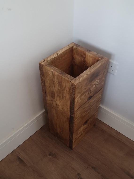 Rustic Vintage Umbrella Stand | Hallway Storage Furniture | Reclaimed Solid Wood