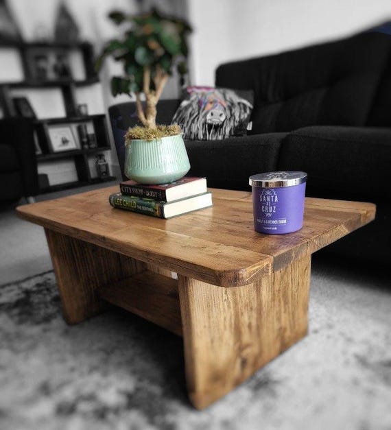 Rustic | Reclaimed Solid Wood Coffee Table|