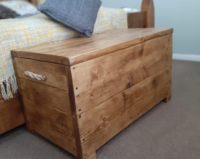 Rustic Vintage Storage Chest