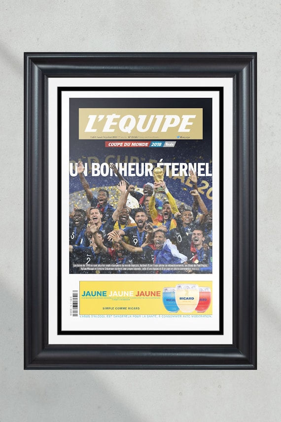 Coupe du monde 2018 : la France bat la Croatie « UN BONHEUR