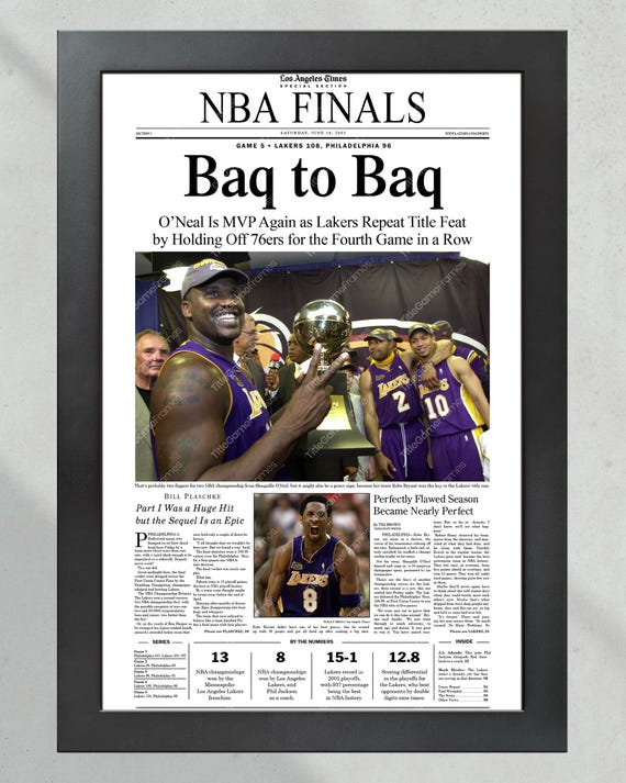 Campeon nba 2001 hotsell
