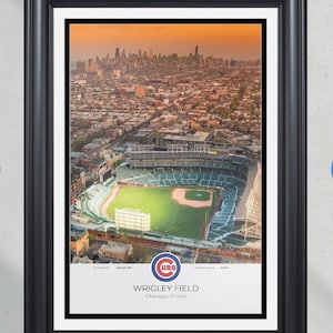 Chicago Cubs Wrigley Field Framed Print