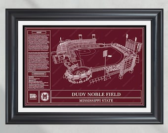 Dudy Noble Field - Plattegrond van het stadion