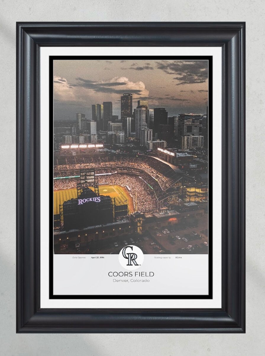 Colorado Rockies Coors Field Framed Print PT60325