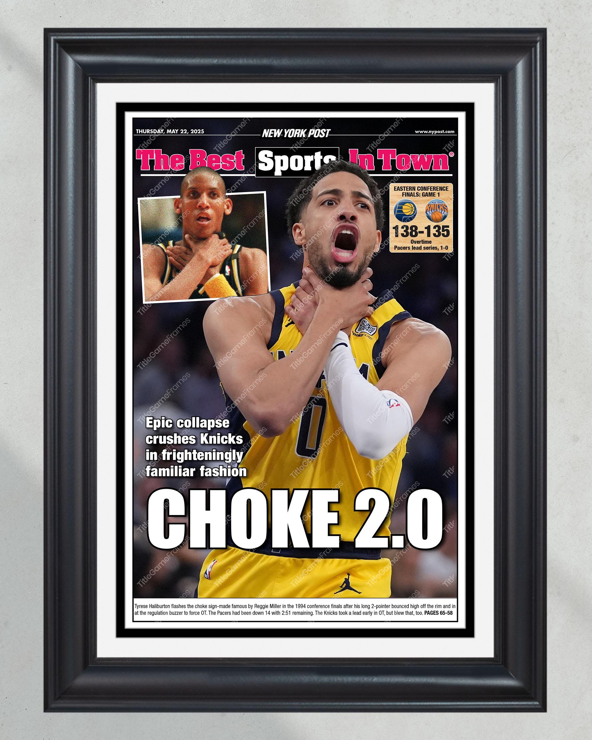 2025 Tyrese Haliburton 'choke 2.0' – Pacers Vs. Knicks Game 1