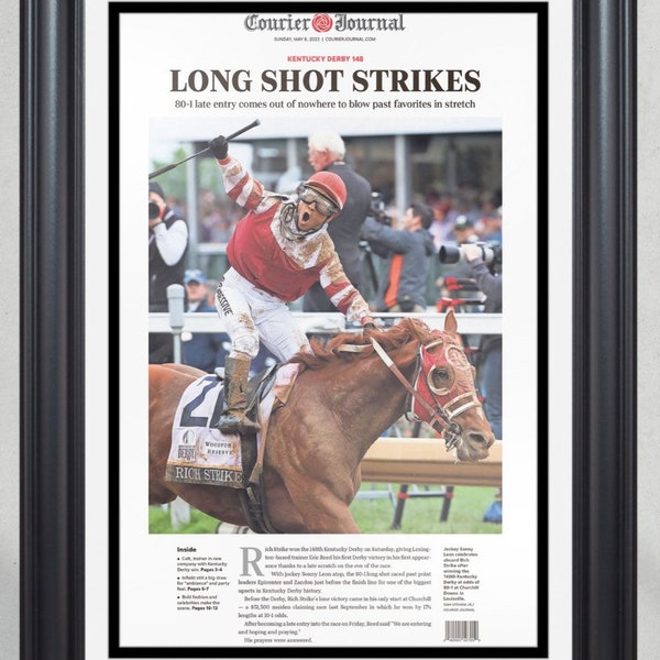 Kentucky Derby 2022 Print Etsy