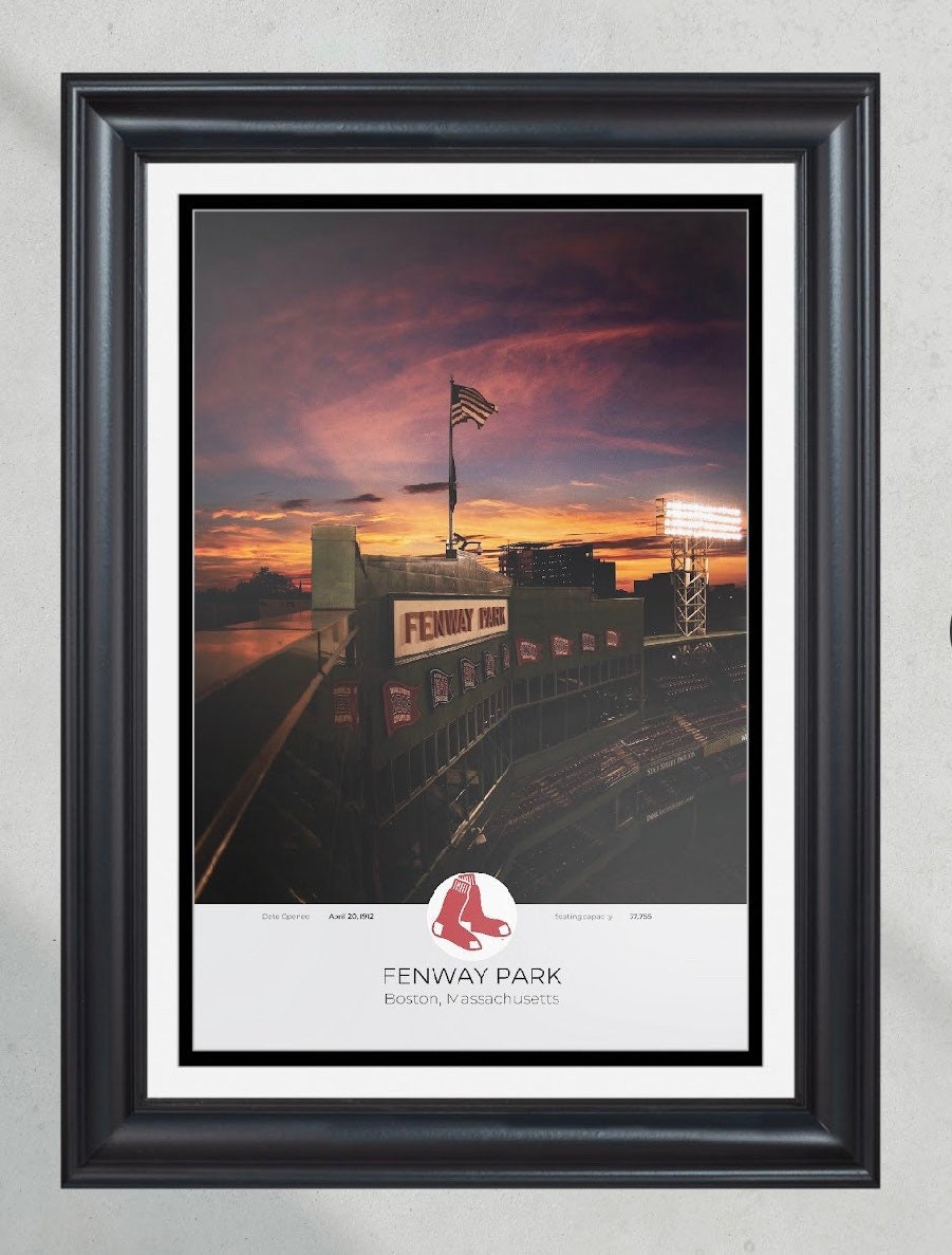 Boston Red Sox Fenway Park Framed Print PT60908