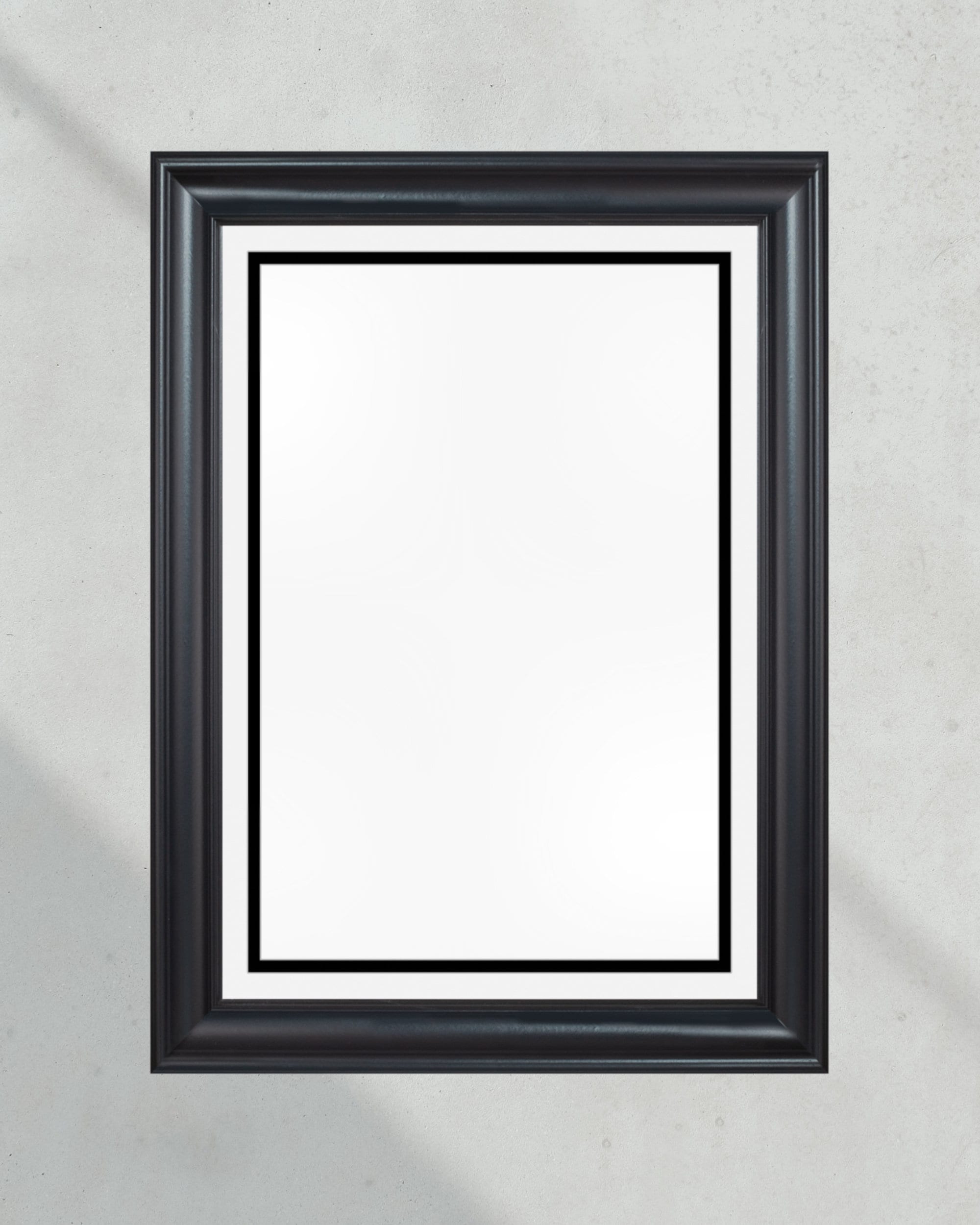 Black Portrait Wall Frame - Standard and Premium PT60375