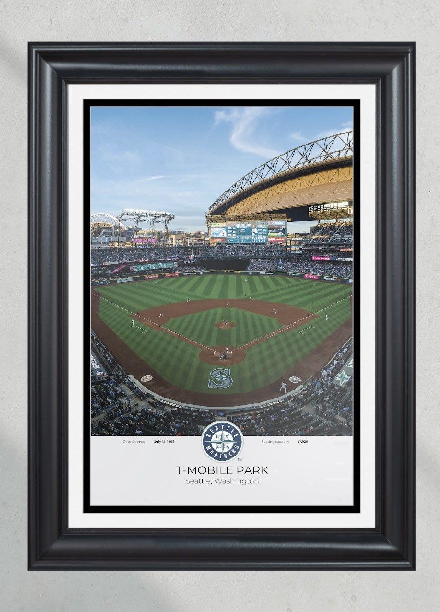 Seattle Mariners T Mobile Park Framed Print PT60389