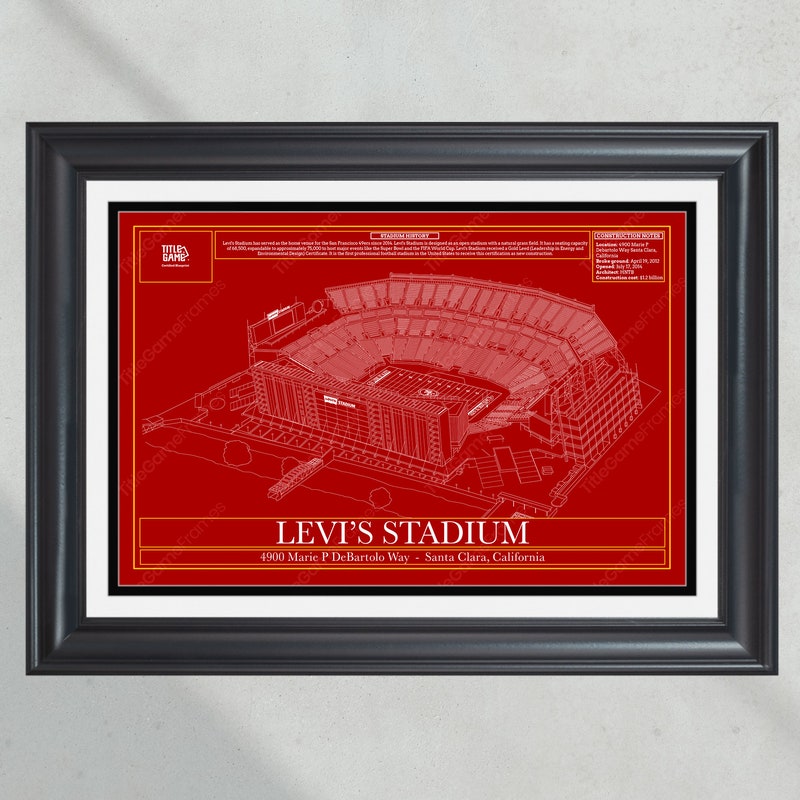 San Francisco 49ers – Striscione Da Stadio 0,6 X 1,8 M, Poliestere 300D, Con Occhielli, Ufficialmente Autorizzato