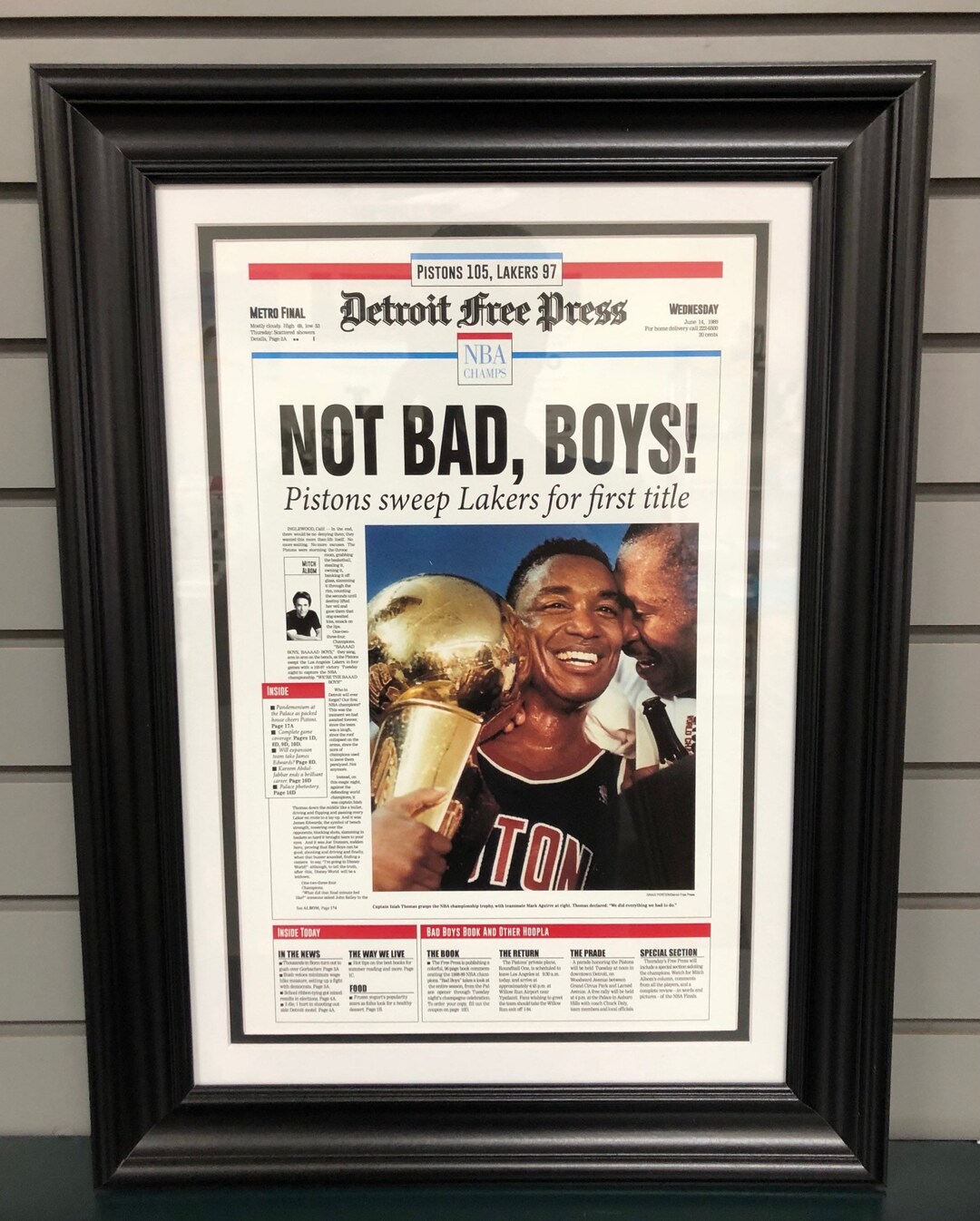 Detroit Bad Boys Poster