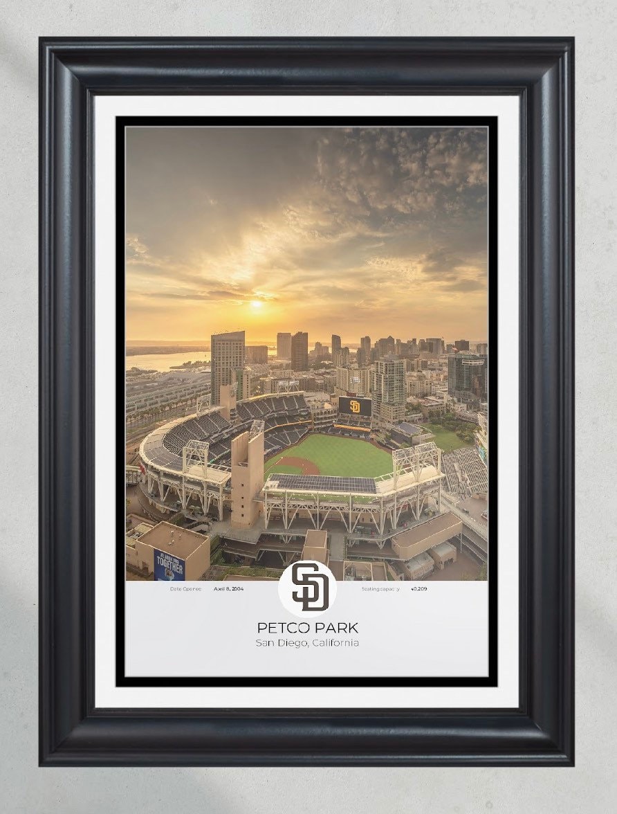 San Diego Padres Petco Park Framed Print PT60538
