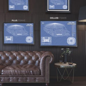 Memphis Grizzlies FedEx Forum NBA Basketball Stadium Blueprint image 7