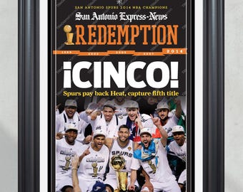 Baloncesto San Antonio Spurs Campeon 2014 2014 San Antonio Spurs