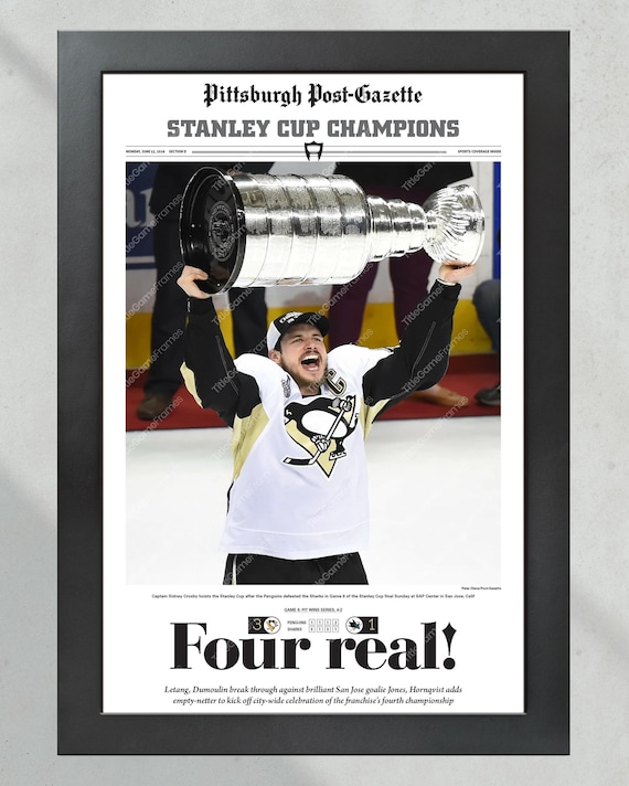 珍品　1963報知スポーツ　野球カレンダー 2016 Pittsburgh Penguins 'four Real!' Stanley Cup Champions
