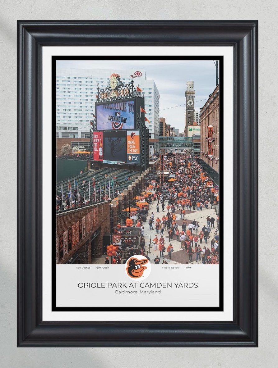 Baltimore Orioles Camden Yards Framed Print PT60430