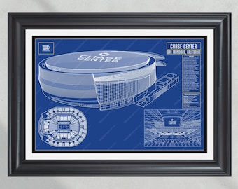 Golden State Warriors Chase Center NBA Basketball Stadium Blueprint