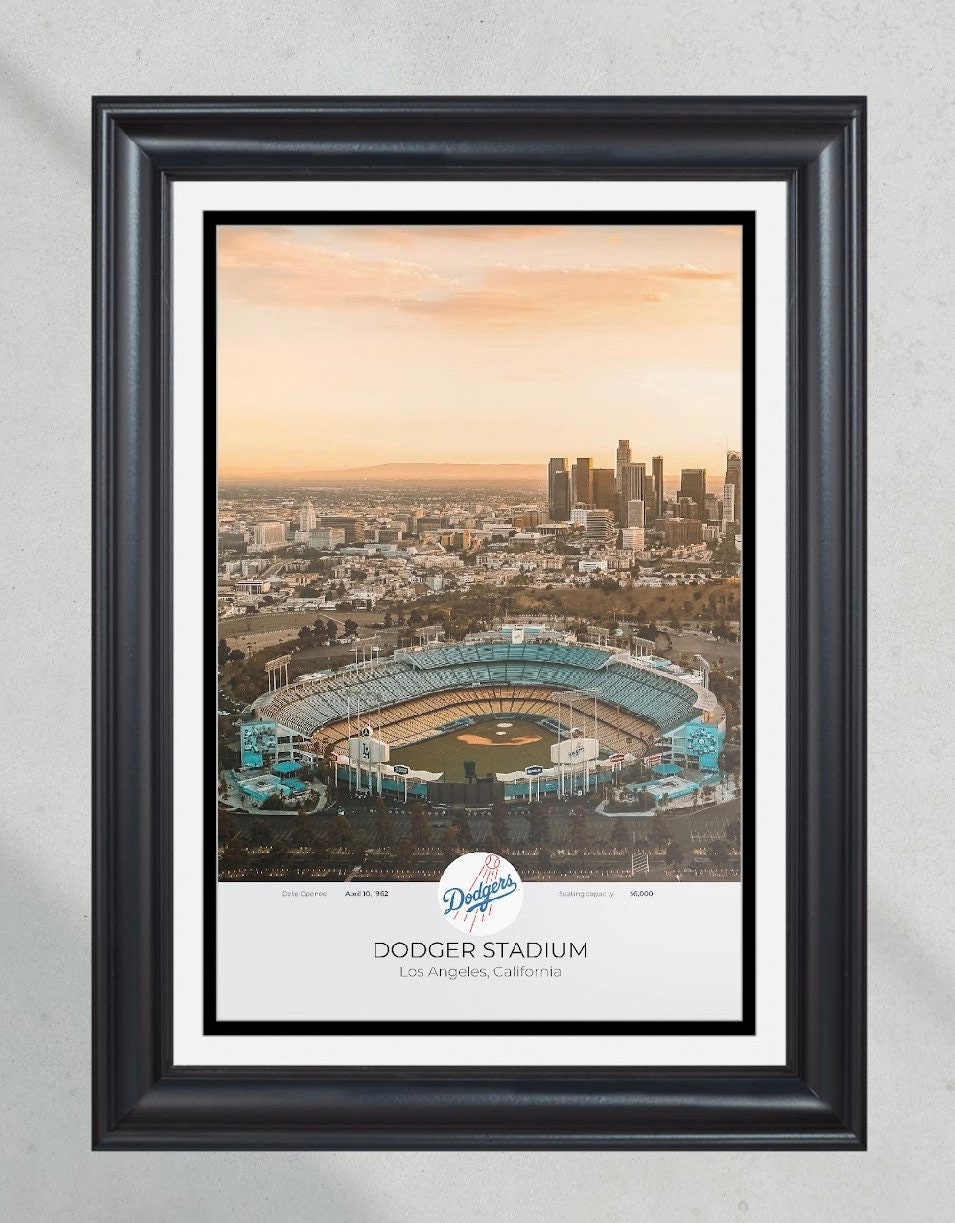 Los Angeles Dodgers Dodger Stadium Framed Print PT60458