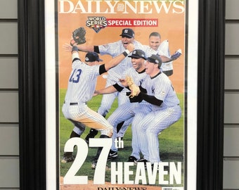1996 NY Yankees World Series Framed Newspaper Cover Print -  Denmark