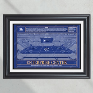 St Louis BluesEnterprise Center Hockey Stadion Blueprint