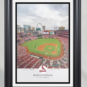 St Louis Cardinals Busch Stadium Framed Print