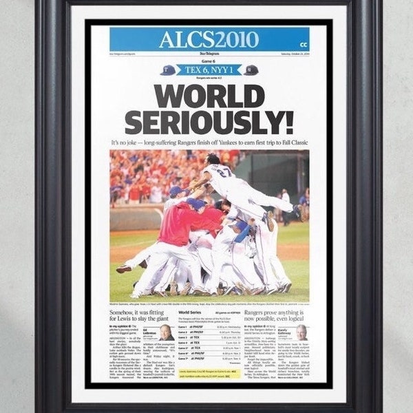 Texas Rangers Framed Print Etsy