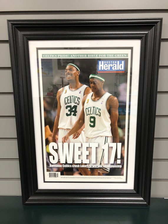 2008 Boston Celtics Campeonato de la NBA Enmarcado Impresi n de
