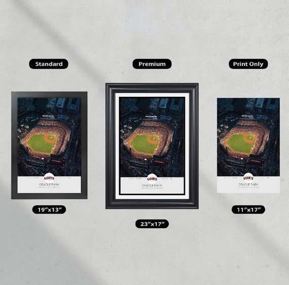San Francisco Giant Oracle Park Framed Print - Etsy