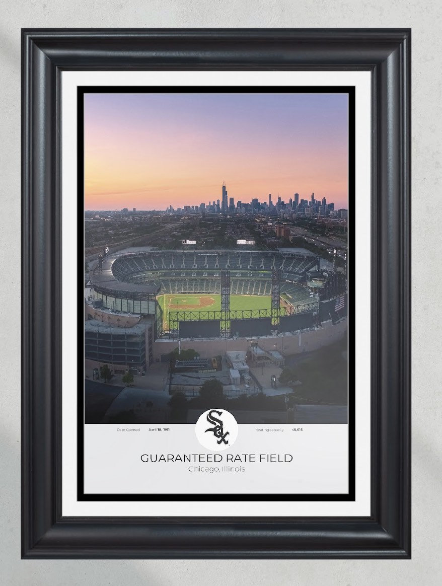 Chicago White Sox Guaranteed Rate Field Framed Print PT60575