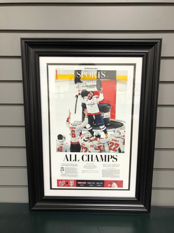 2018 Washington Capitals all Champs 