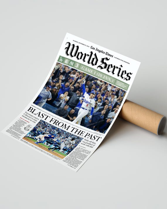 【新聞】FINAL HOME 「FINAL TIMES ISSUE 1」 2024 World Series Game 1: Freddie Freeman's Historic Walk