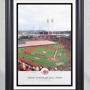 Cincinnati Reds Great American Ball Park Framed Print