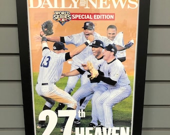 2009 New York Yankees World Series Champions Celebration with Overlay Photo  Print - Item # VARPFSAALY101 - Posterazzi