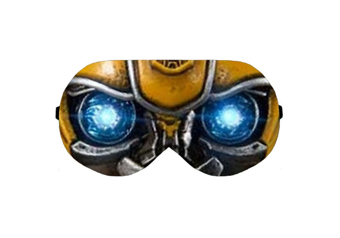 Bumblebee Transformers Face Sleep Eye Mask Sleeping Masks Blindfold