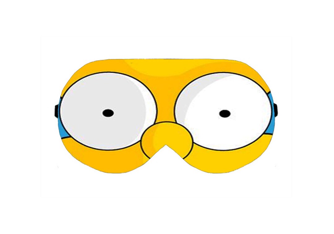 Bart Simpson the Simpsons Face Mask Blindfold Eye Sleep Sleeping